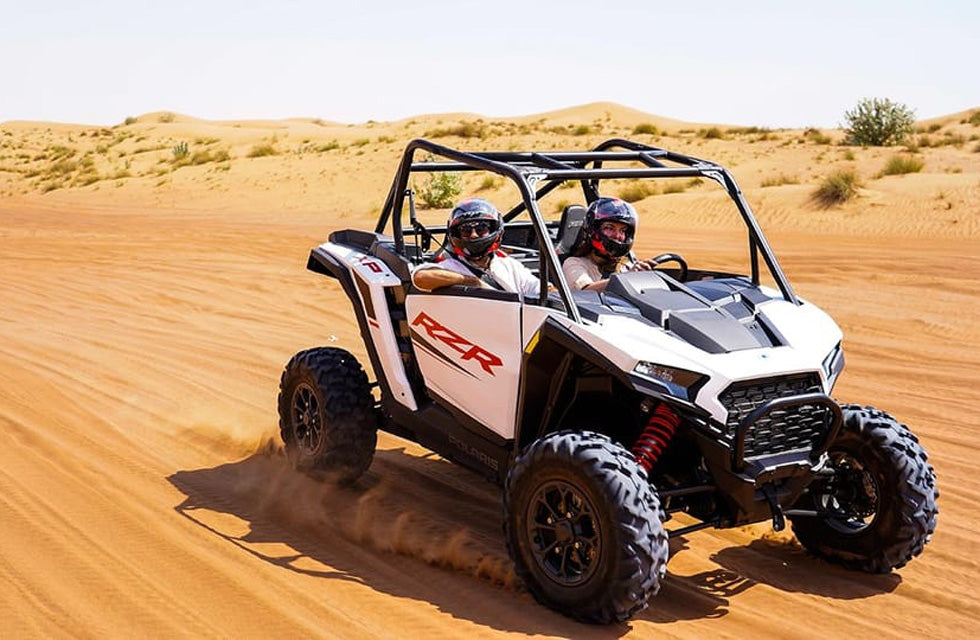 Adventurous Red Dune Buggy Desert Safari with BBQ Dinner for One