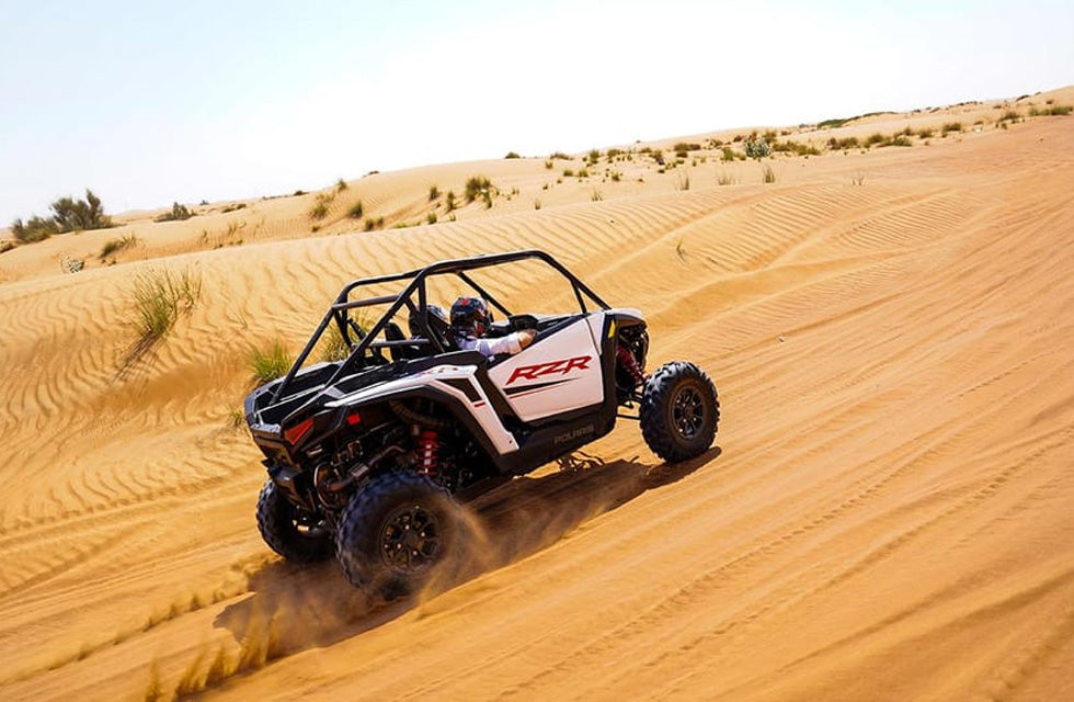 Adventurous Red Dune Buggy Desert Safari with BBQ Dinner for One