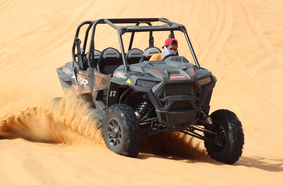 Adventurous Red Dune Buggy Desert Safari with BBQ Dinner for One