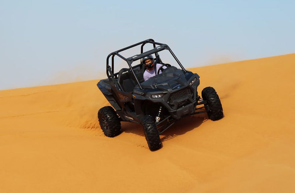 Adventurous Red Dune Buggy Desert Safari with BBQ Dinner for One