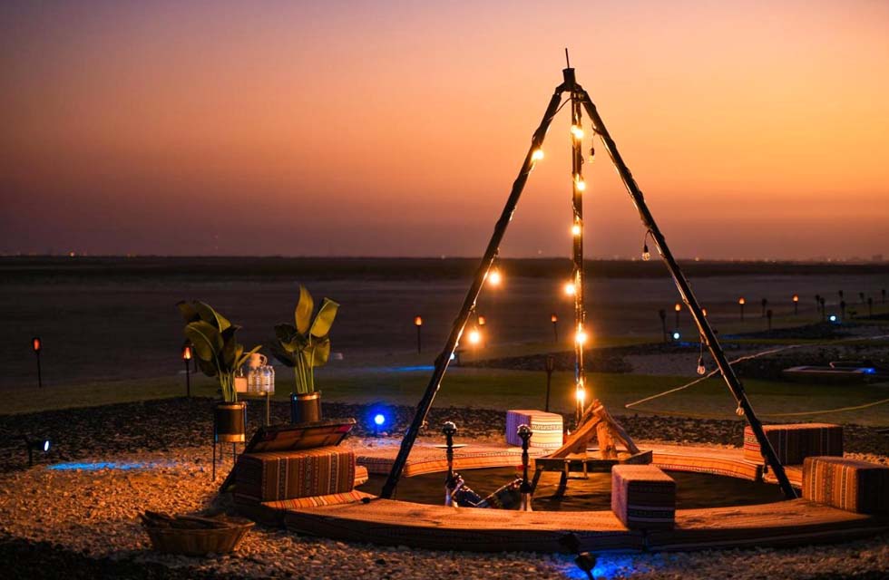 Serene One-Night Stay with Breakfast for Two at Siniya Island Umm Al Quwain