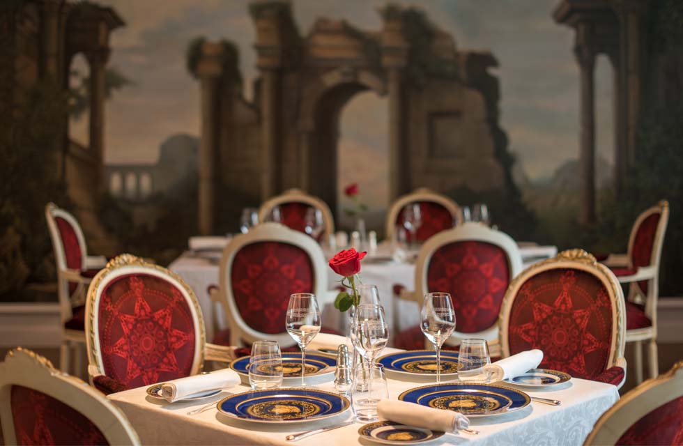 Romantic Lunch or Dinner with House Drinks for Two at Vanitas, Palazzo Versace