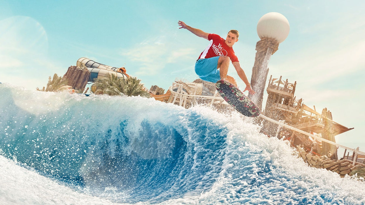 One Night Stay in Abu Dhabi with Yas Waterworld Tickets for Family of Four | Theme Parks & Attractions at Wondergifts