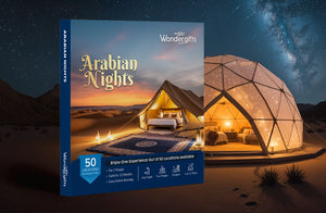 Arabian Nights Gift Box: Exclusive Stay at Opulent Hotels and Desert Resorts | Staycation at Wondergifts