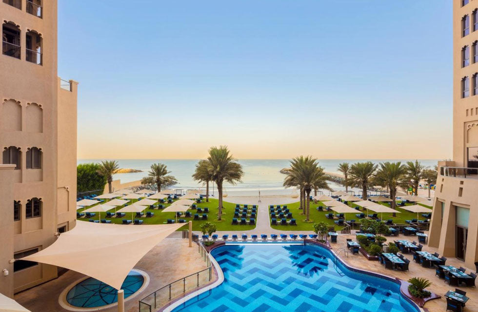 Charming 1-Night Stay at Bahi Ajman Palace with Breakfast and Dinner for Two