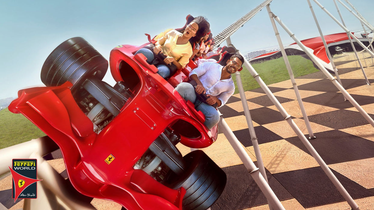 One Ticket for Ferrari World Yas Island | Theme Parks & Attractions at Wondergifts