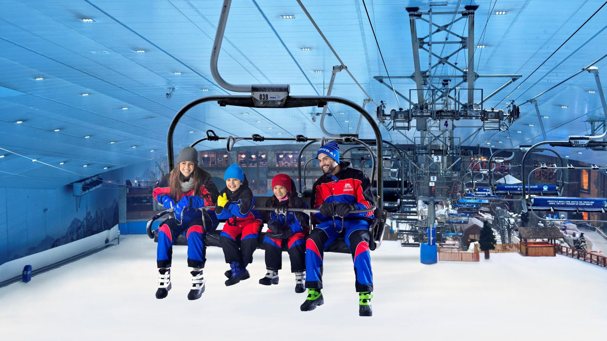 One Night Hotel Stay in Dubai with SKI Dubai pass for Two | Theme Parks & Attractions at Wondergifts