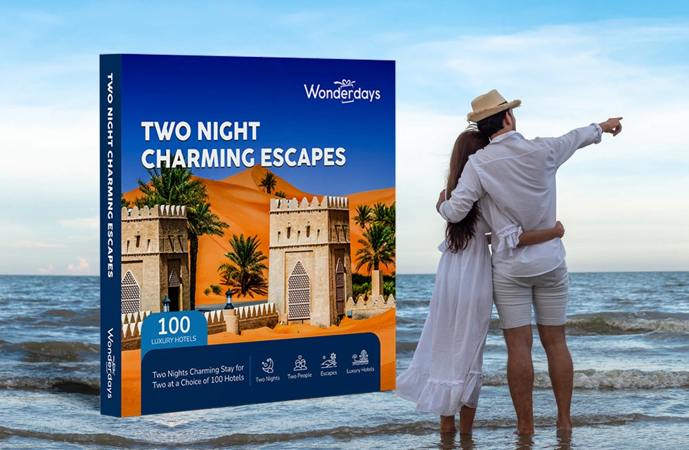 Two Night Charming Escapes Experience Gift Box - Stay at One of 100 Premier Hotels - WONDERDAYS