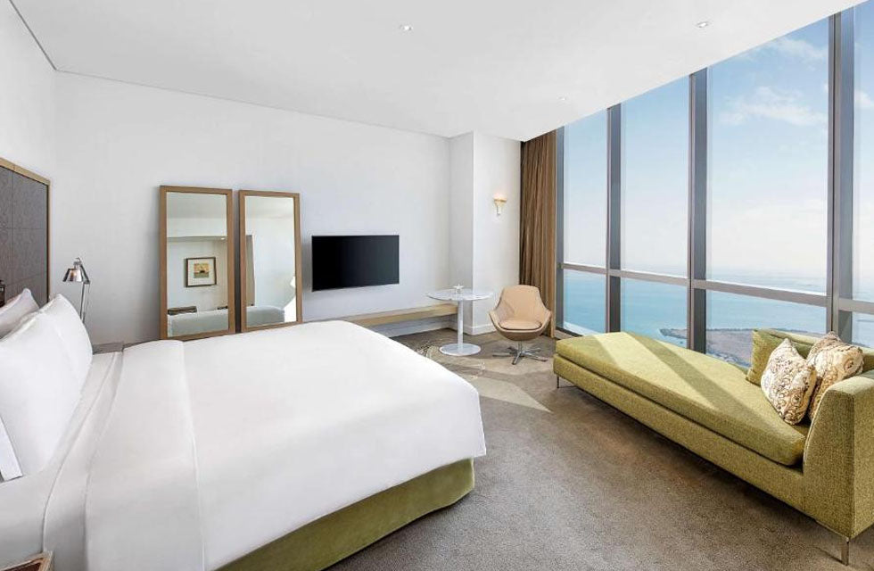 Luxury Weekend Stay with Brunch for Two at Conrad Abu Dhabi Etihad Towers