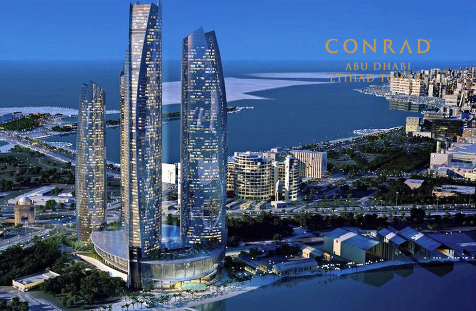 Unforgettable Stay with Breakfast for Two at Conrad Abu Dhabi Etihad Towers