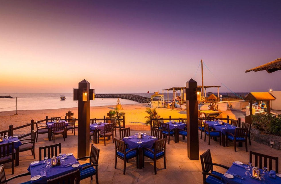 Elegant 1-Night Stay with Dinner and Breakfast at Coral Beach Resort Sharjah