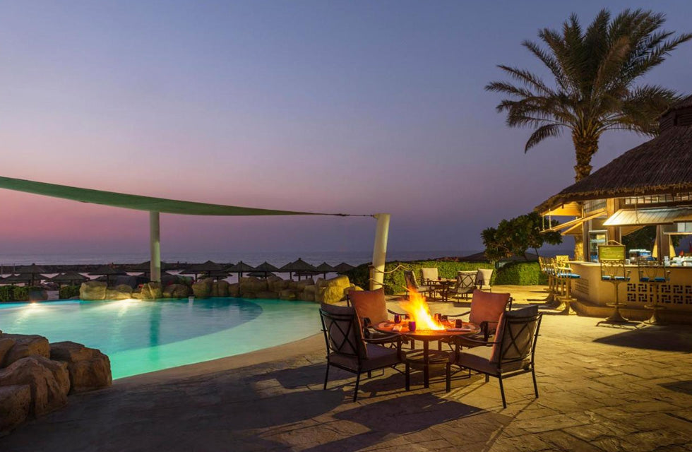 Elegant 1-Night Stay with Dinner and Breakfast at Coral Beach Resort Sharjah