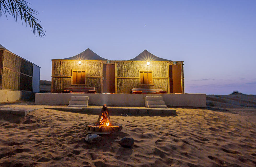 Romantic Deluxe Desert Escape with Dinner, Breakfast, and More