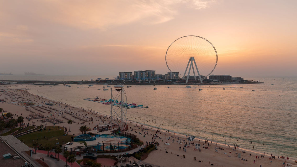 Panoramic JBR Skyline: Flying Cup Flight Experience for Kids | Days Out at Wondergifts