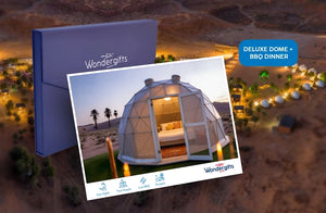 All-Inclusive Overnight Desert Camping For Two at The Dunes Deluxe Dome | Staycation at Wondergifts