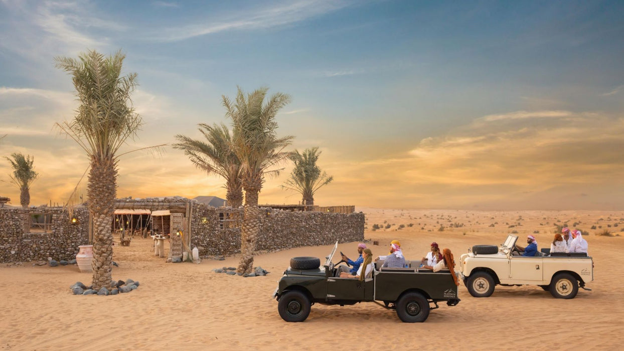 Sunset Desert Safari with Dinner and Falcon Show | Days Out at Wondergifts