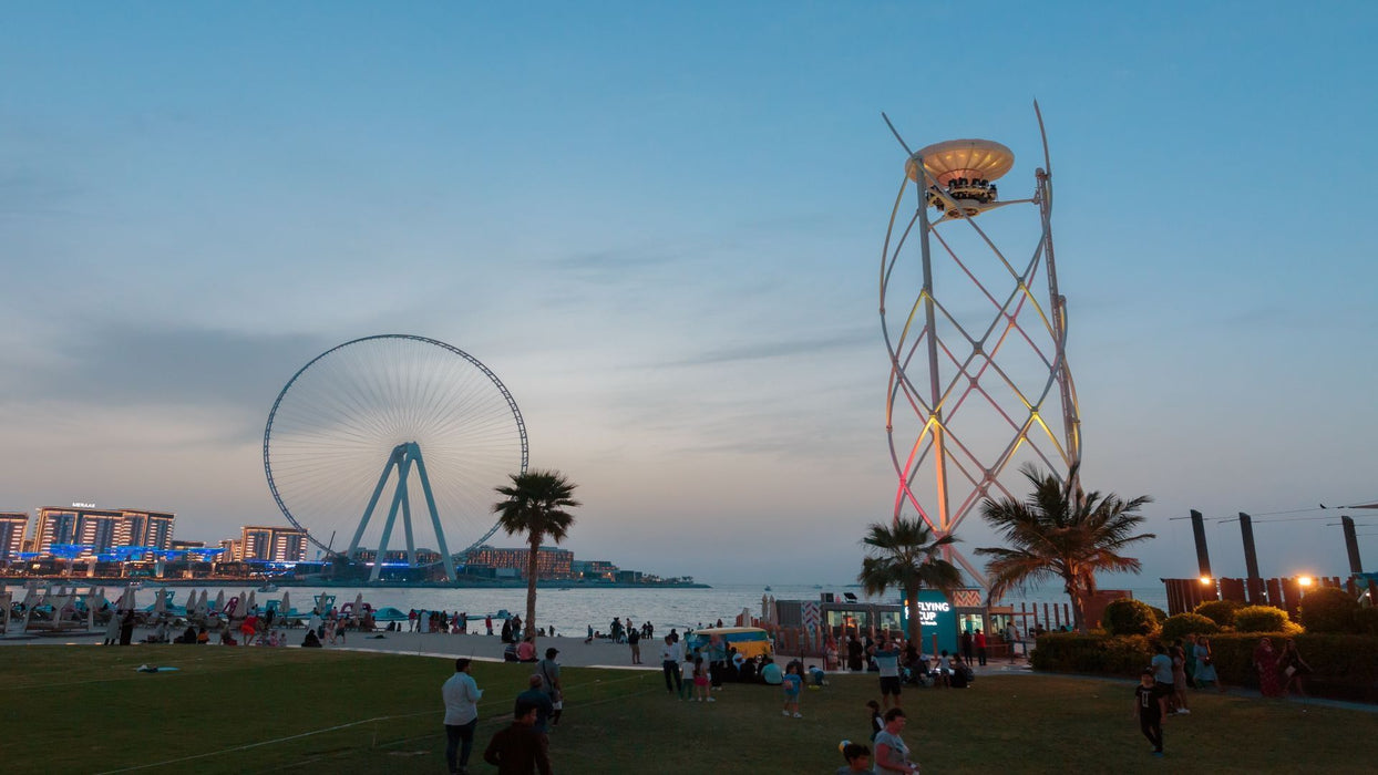 Panoramic JBR Skyline: Flying Cup Flight Experience for Kids | Days Out at Wondergifts