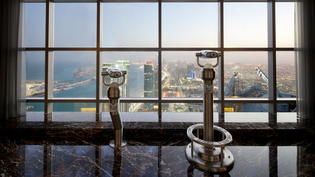 Etihad Tower Observation Deck Tickets for Two | Theme Parks & Attractions at Wondergifts