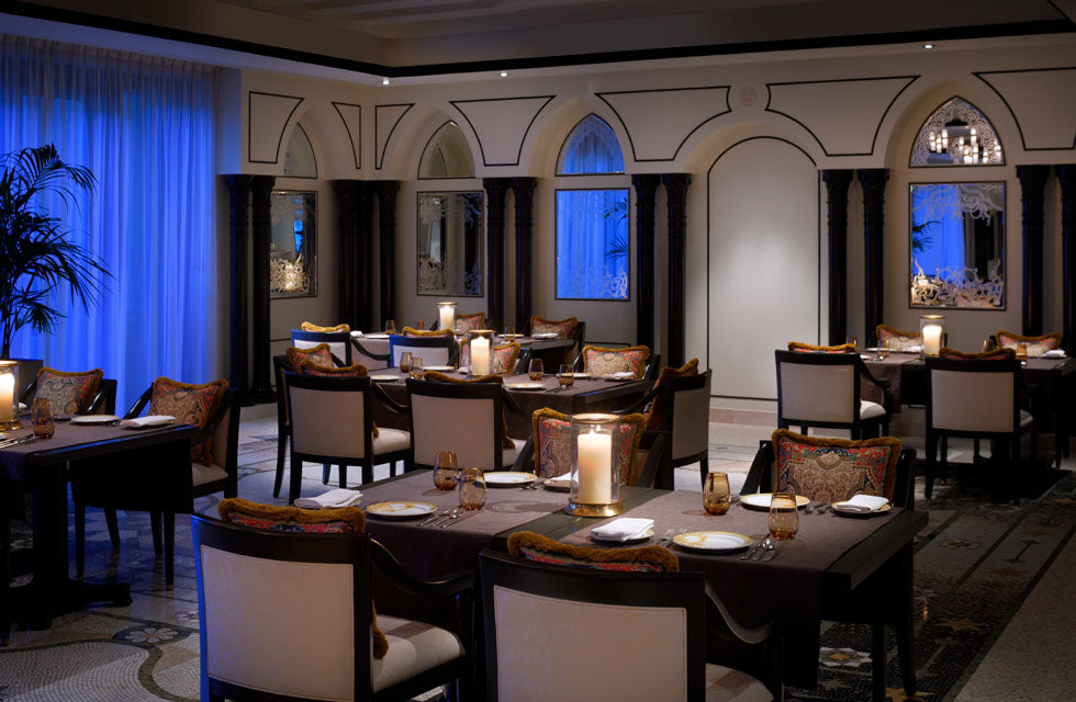 Luxurious Dining at Enigma in Palazzo Versace Dubai with Wine for Two