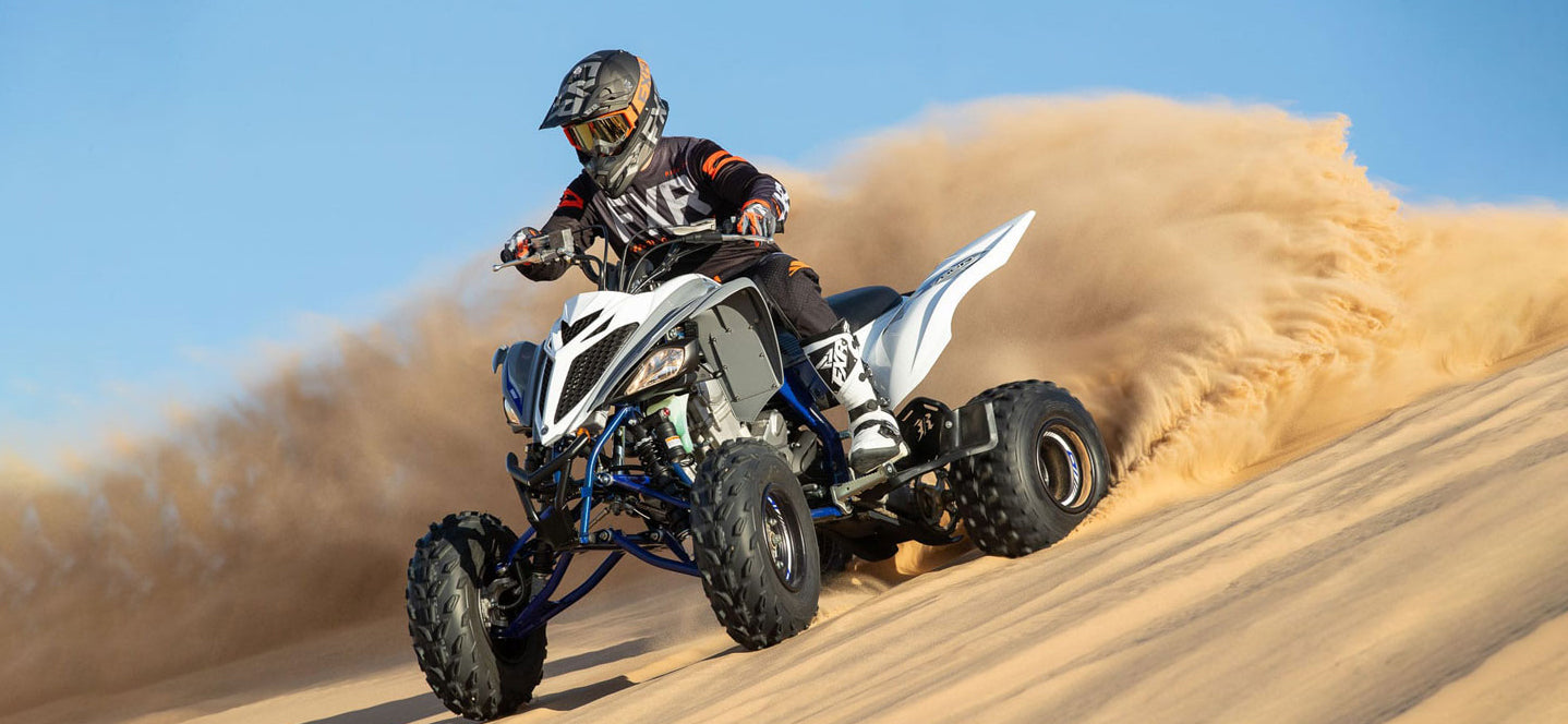 30 mins Yamaha 90 CC Quad Bike Open Desert Self Drive Experience | Driving at Wondergifts