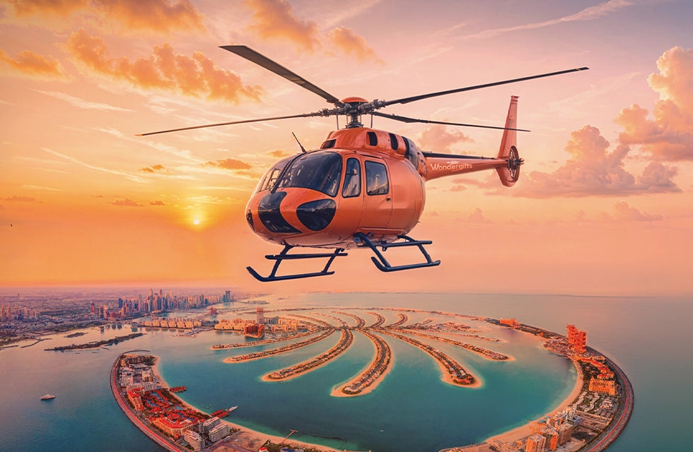 Unforgettable Dubai Helicopter Adventure Over the Iconic Palm Jumeirah