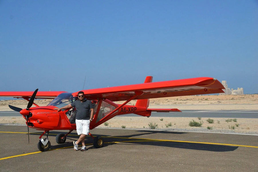 Spectacular Aerial Views of Ras Al Khaimah's Coastline with Aeroprakt Planes