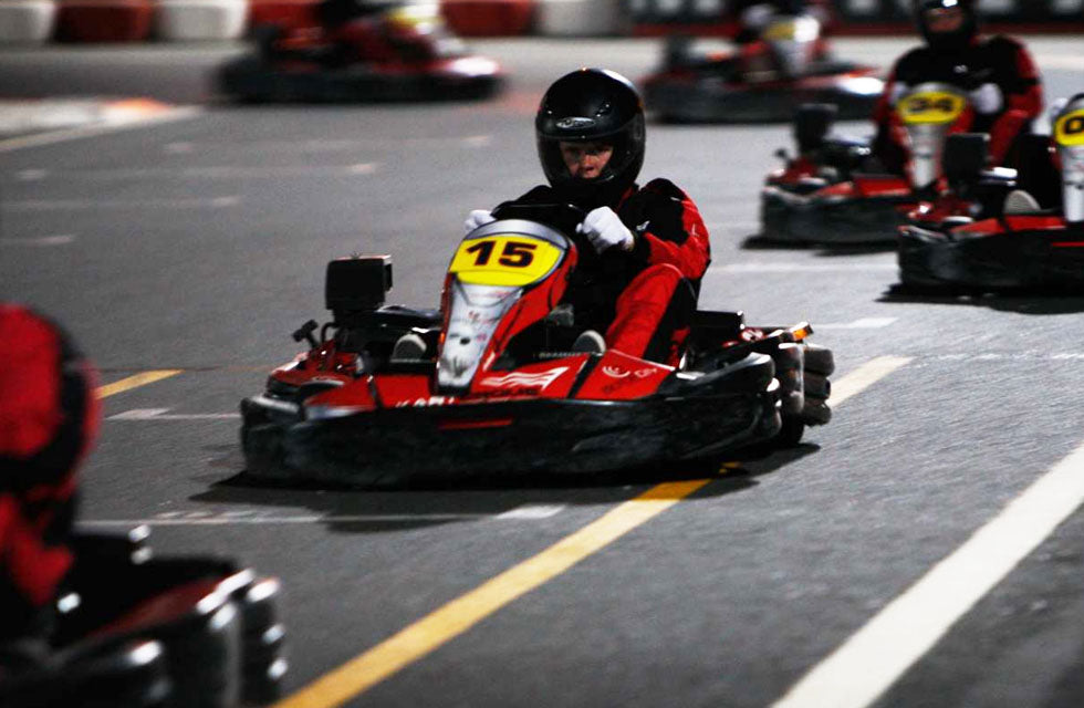 Adrenaline-Fueled Indoor Karting at Dubai Autodrome | Driving at Wondergifts