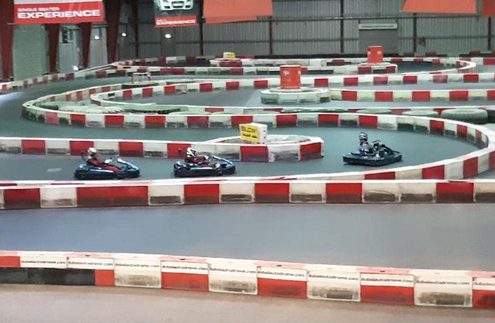 Adrenaline-Fueled Indoor Karting at Dubai Autodrome | Driving at Wondergifts