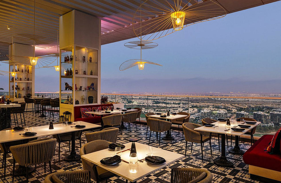 Romantic Dining at Issei Dubai Rooftop - Radisson Hotel Dubai Damac Hills