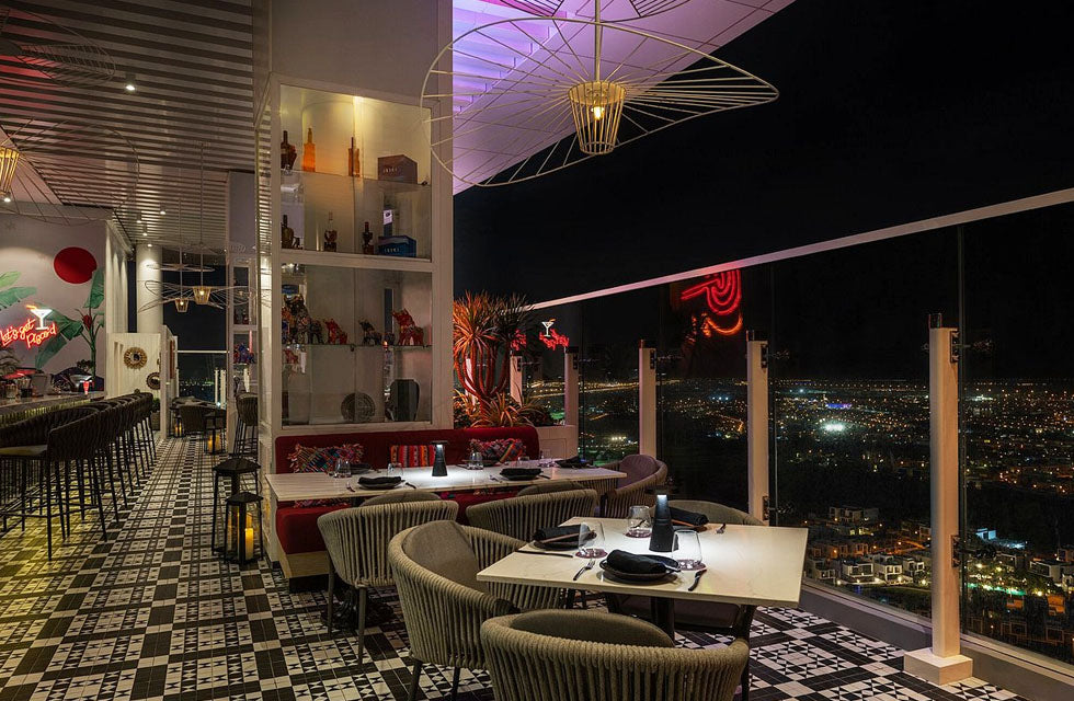 Romantic Dining at Issei Dubai Rooftop - Radisson Hotel Dubai Damac Hills