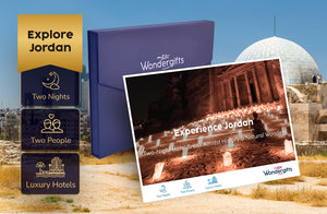 Experience Jordan Gift Box: Two-Night Hotel Break for Two - Kids Go Free | Staycation at Wondergifts