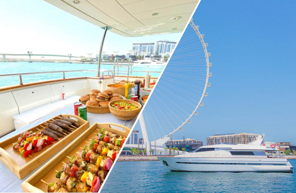 Half-Day Yacht Ride with BBQ, Slide & Swim for Two | Days Out at Wondergifts