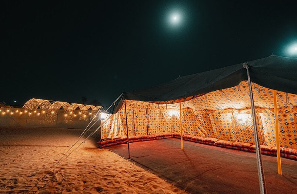 Romantic Sunset Dinner for Two at the Mleiha Desert Panorama Lounge