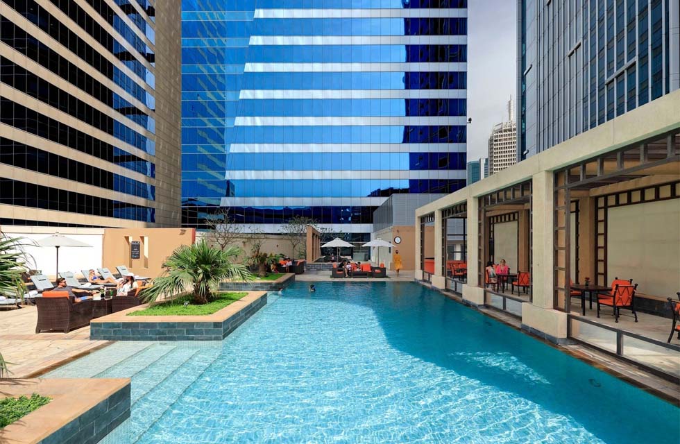 Delightful Dining Experience with Pool Access for Two at The H Dubai Hotel