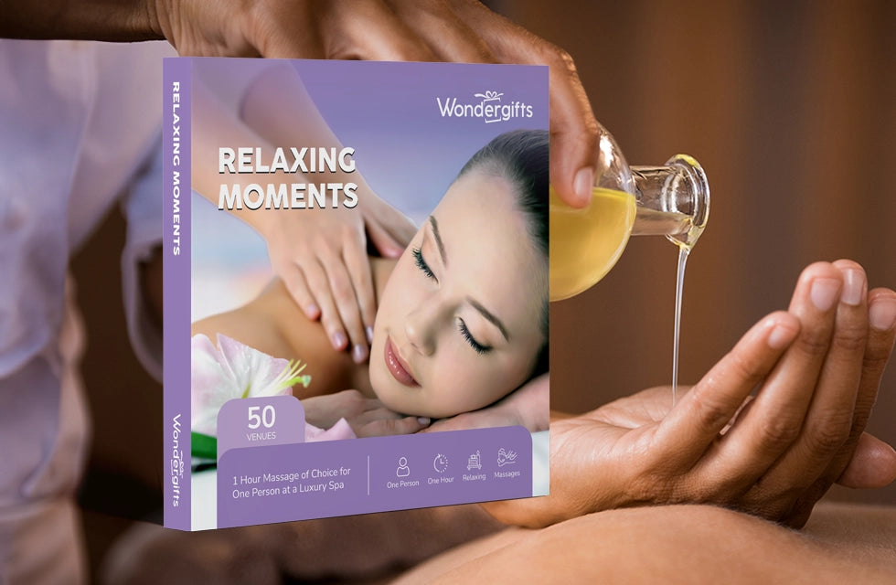 Relaxing Moments Gift Box - One-Hour Massage at One of 50 Top-Tier Spas