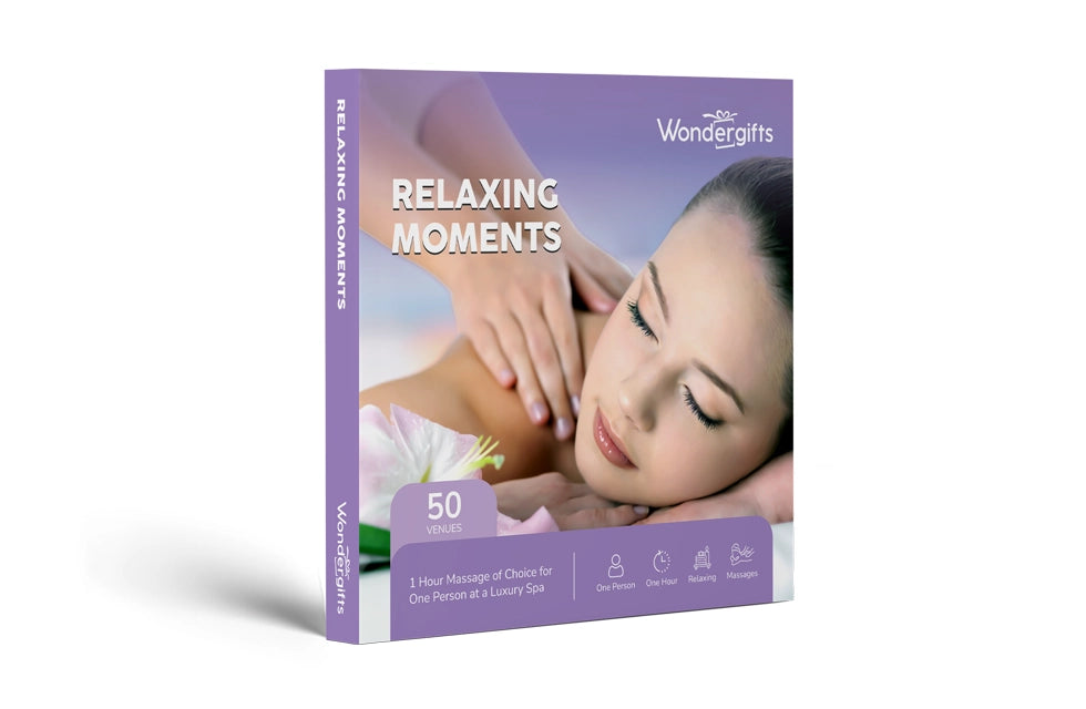 Relaxing Moments Gift Box - One-Hour Massage at One of 50 Top-Tier Spas