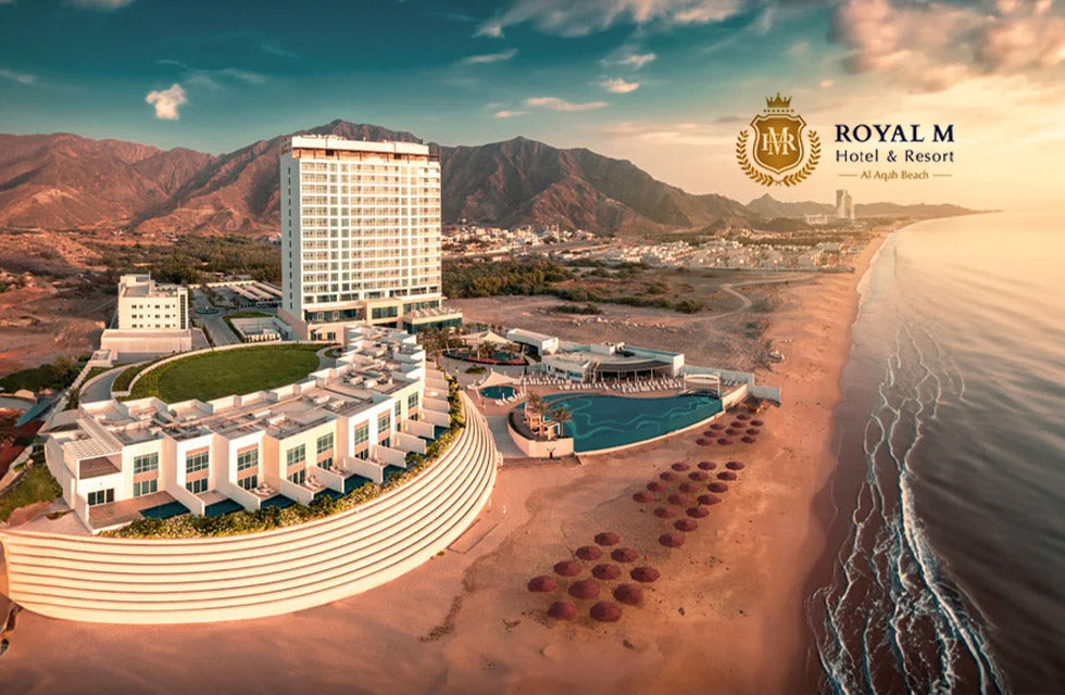 Elegant All-Inclusive One-Night Stay for Two at Royal M Al Aqah Beach