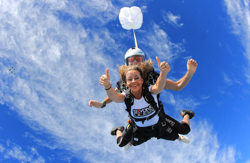 Breathtaking Weekend Tandem Skydiving Experience at The Palm