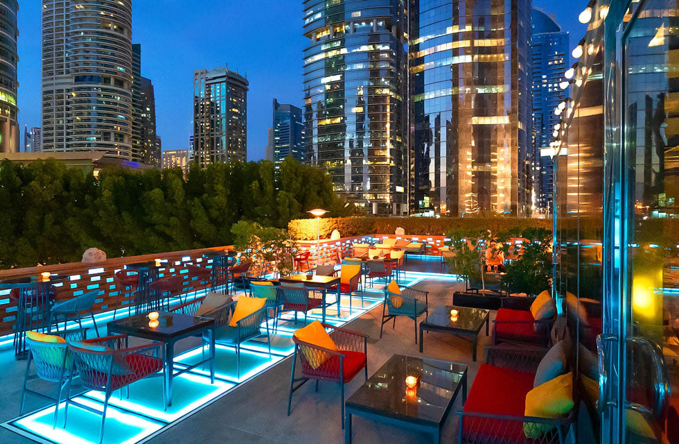 Rooftop Dining with House Drinks for Two at The Cheeky Camel, Voco Hotel