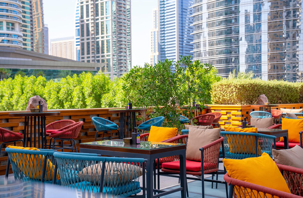 Rooftop Dining with House Drinks for Two at The Cheeky Camel, Voco Hotel