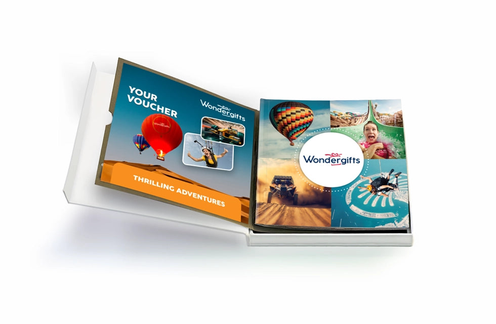 Thrilling Adventures Gift Box - With Choice of Hot Air Balloon, Exhilarating Drives & More