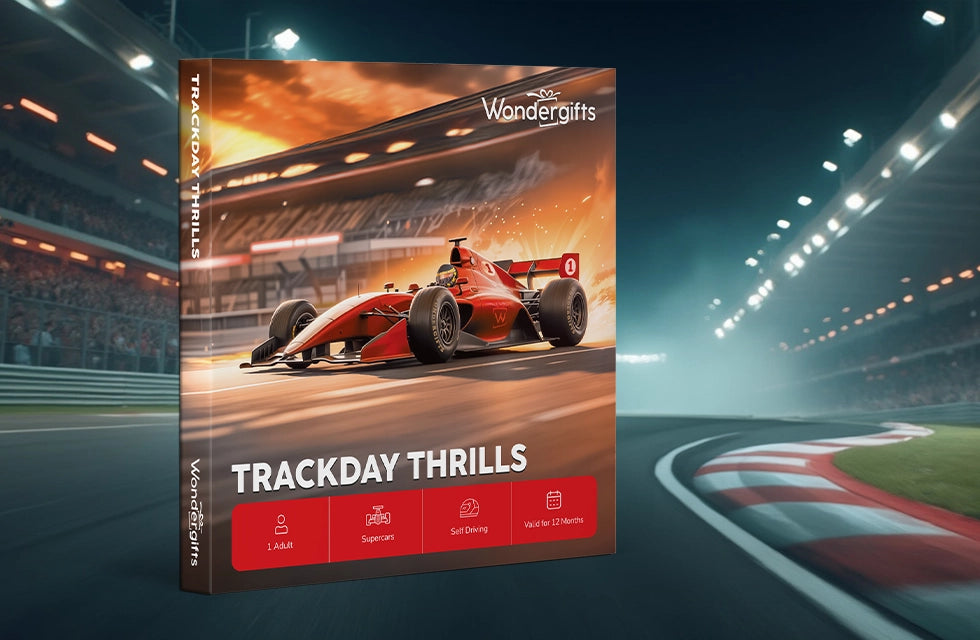 Trackday Thrills Gift Box: Exclusive Supercar & Formula Car Adventures and Beyond